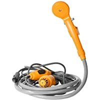 Gudotra Ducha Portátil DC12V con Bomba Sumergible Auto Camping Furgoneta Camper Caravana